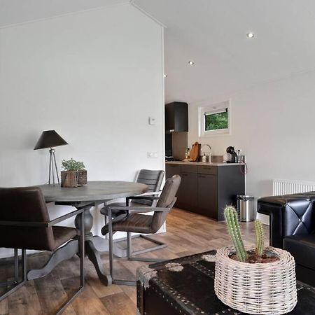 Luxe Chalet In Oosterwolde In Friesland, Op Rustig Park Met Uitzicht Op Meer En Strandje Esterno foto